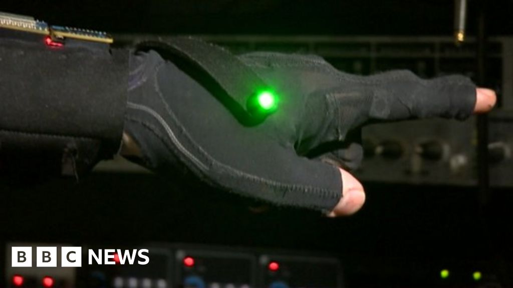 Musicmaking gloves invented by Harry Potter composer BBC News