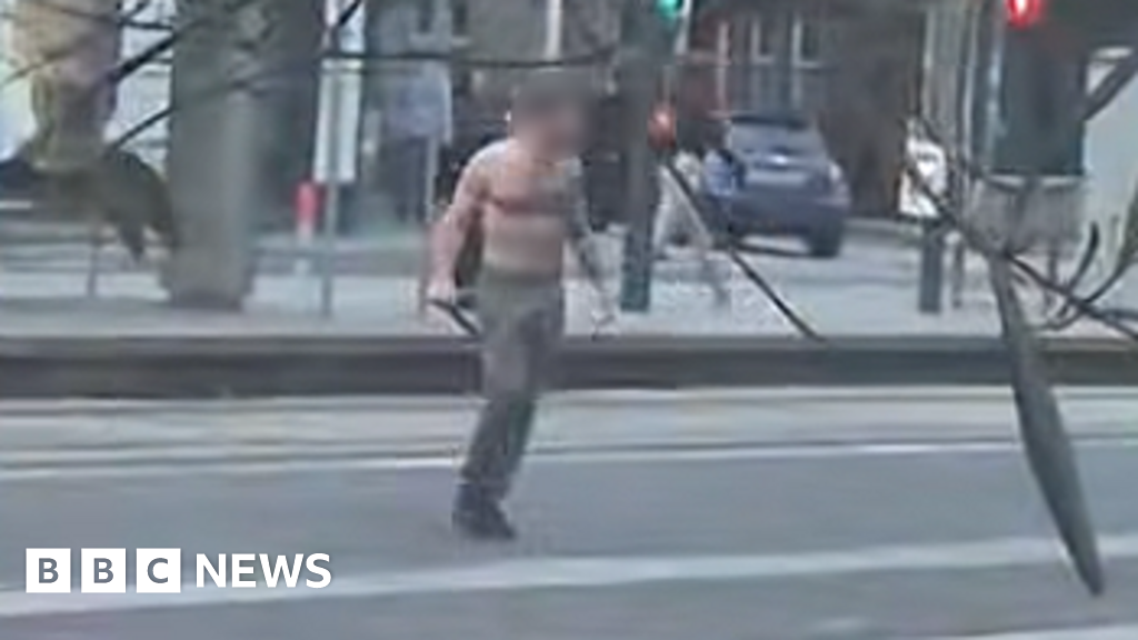 Five injured in suspected Islamophobic attacks as bare-chested man roams Edinburgh