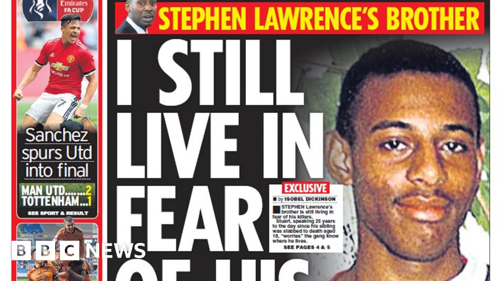 Seriously! 12+ Truths On Stephen Lawrence Newspaper  People Forgot to Let You in!