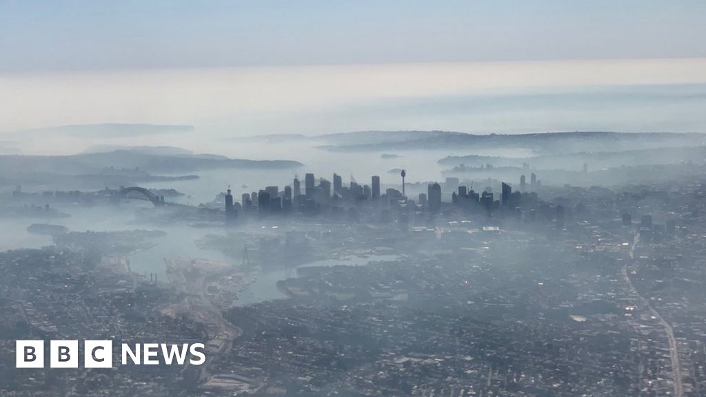 Australia fires: Sydney blanketed by smoke from NSW bushfires