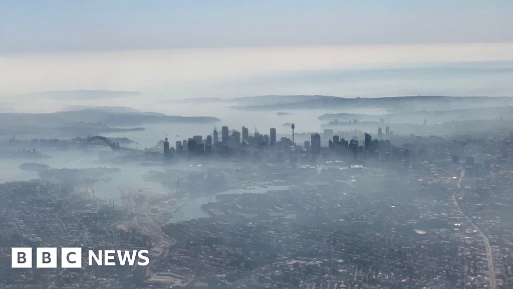 Australia fires: Sydney blanketed by smoke from NSW ...