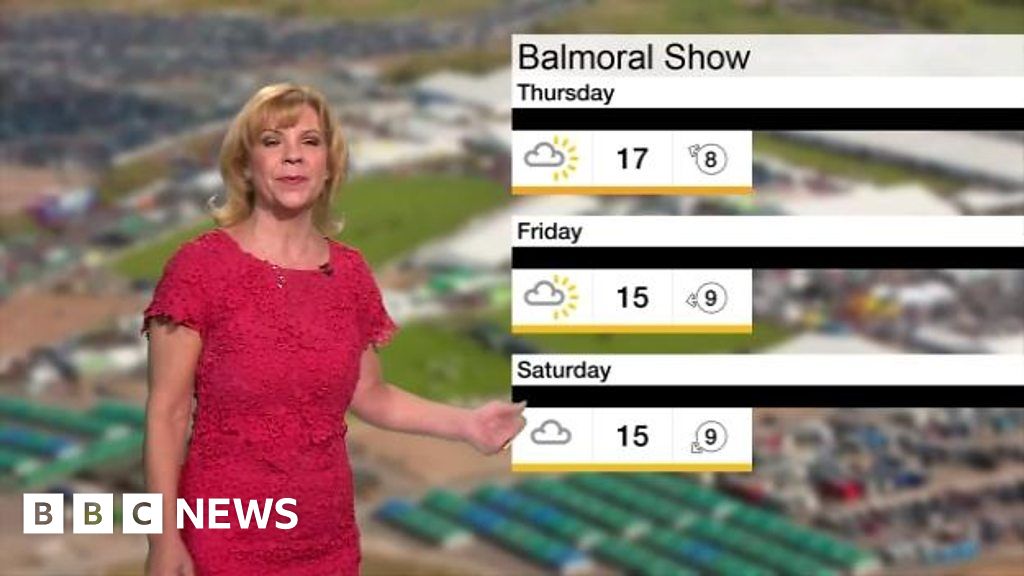 Balmoral Show set for good weather BBC News