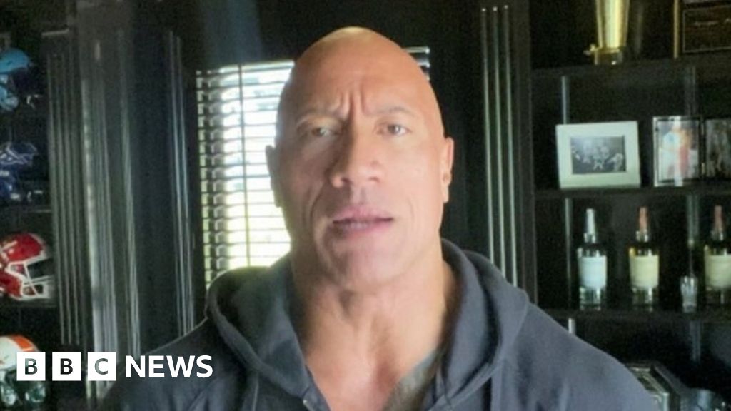 Dwayne 'The Rock' Johnson shares message of support for viral