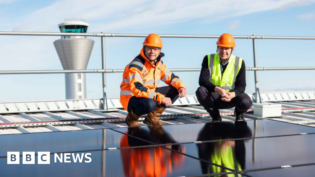 bbc.co.uk - Dan Wareing - New Jersey airport solar panels mark 'milestone' year for energy - BBC News