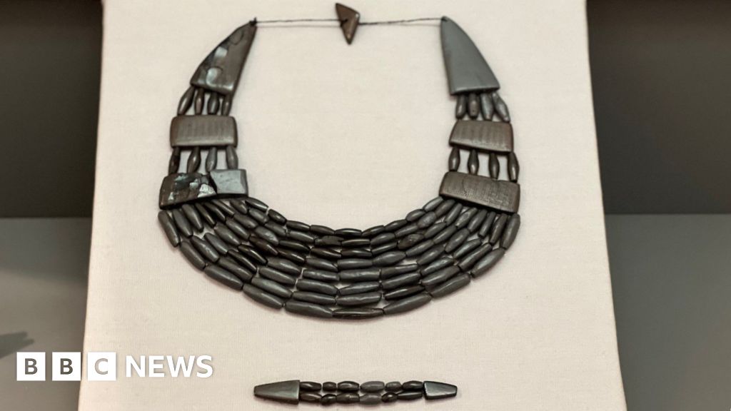 Bronze age jewellery restored to glory after 4,000 years