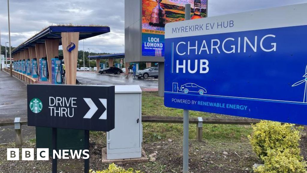 Electric Vehicles: Scotland’s most powerful hub opens in Dundee – BBC News