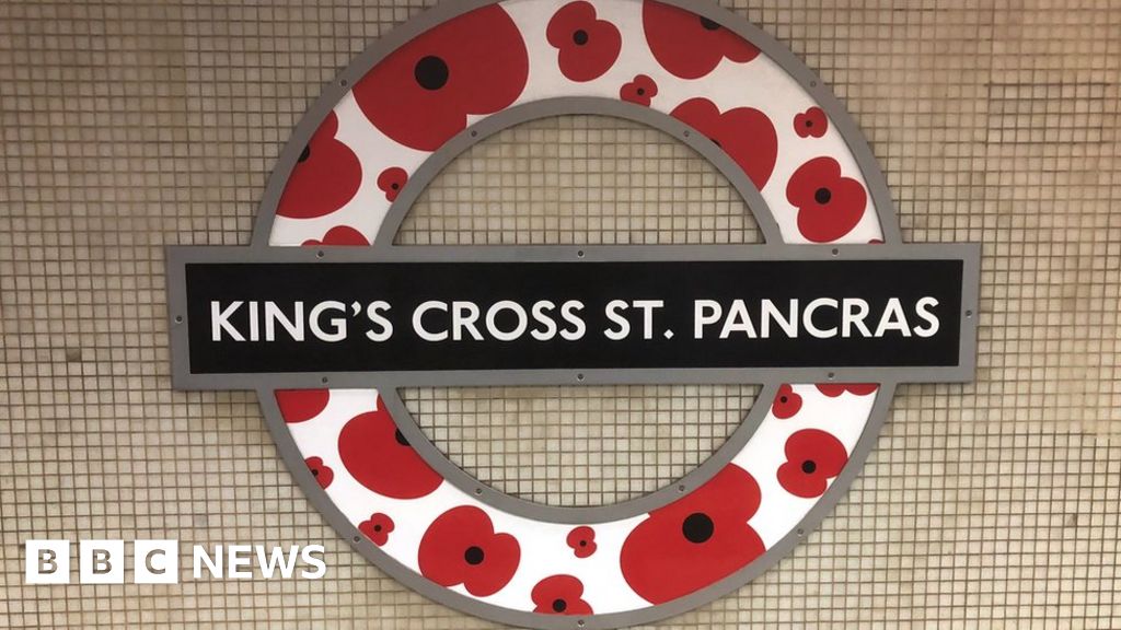 London Poppy Day: Tube Stations And Buses To Get Makeover - BBC News