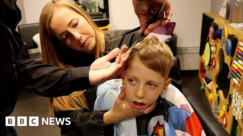 Nephew, 5, inspires hairdresser's Spargoland 'sensory' salon