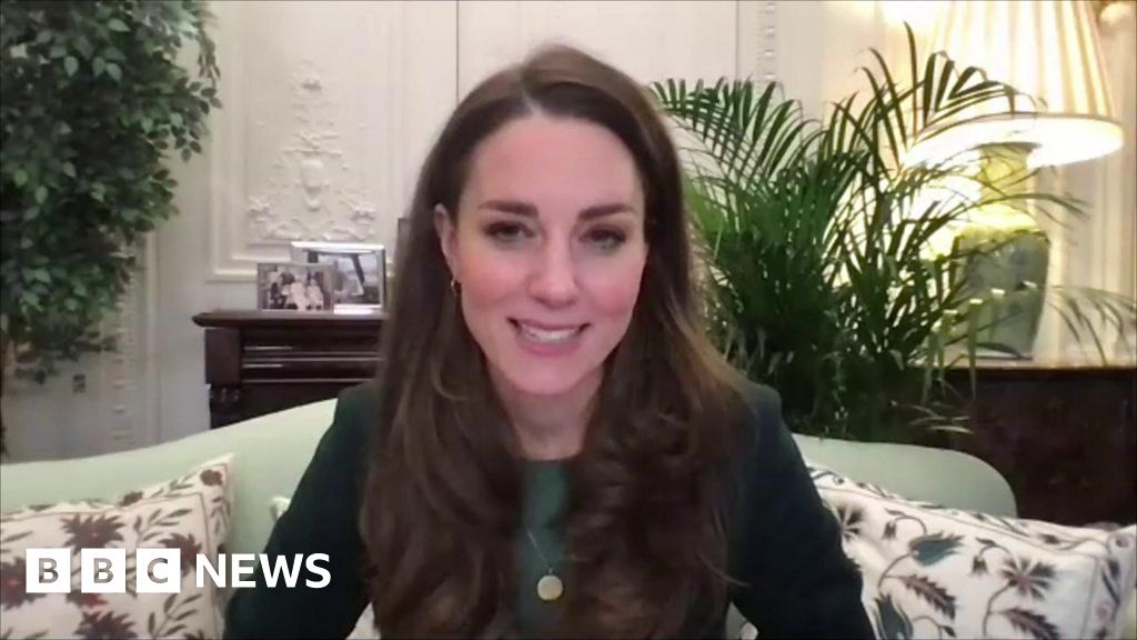 Kate on children's 'horror' at her lockdown haircuts BBC News