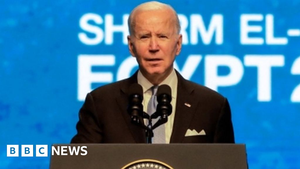 COP27: Joe Biden issues climate rallying cry to world leaders