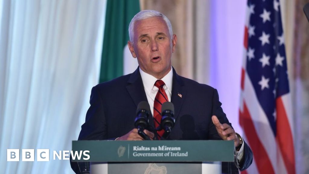 Mike Pence: Hotels, chlorinated chicken, and pride, the flags on trip to Europe