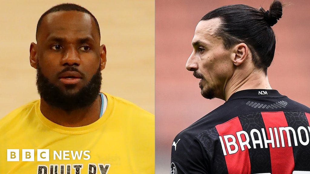 LeBron vs Zlatan: Who won the politics bout? - BBC News