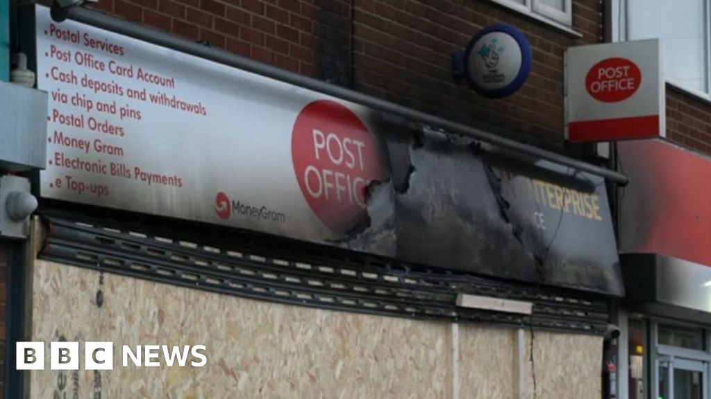 Woman hurt in post office arson attack in Tipton