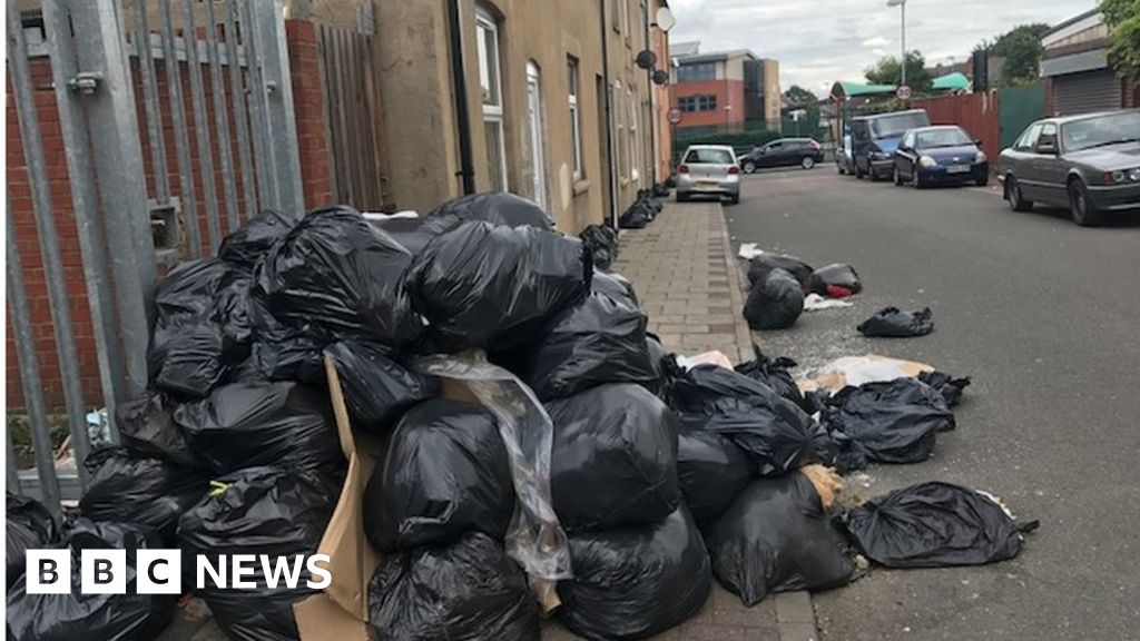 Fiveday walkouts planned in Doncaster bin strike BBC News
