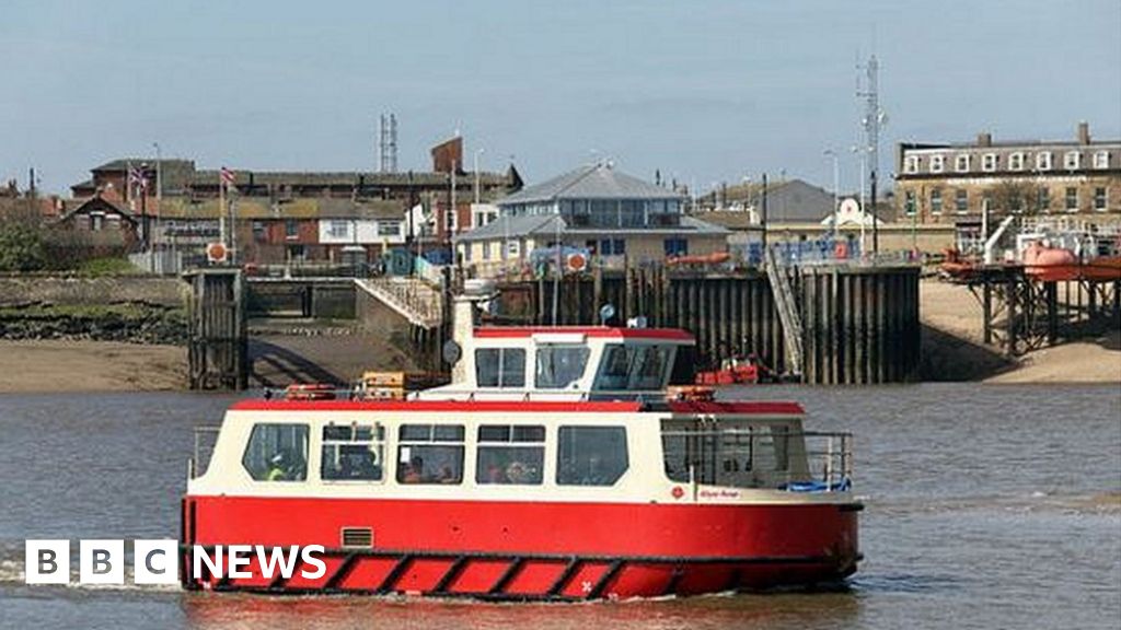 Knott End ferry service saved for the next eight years BBC News