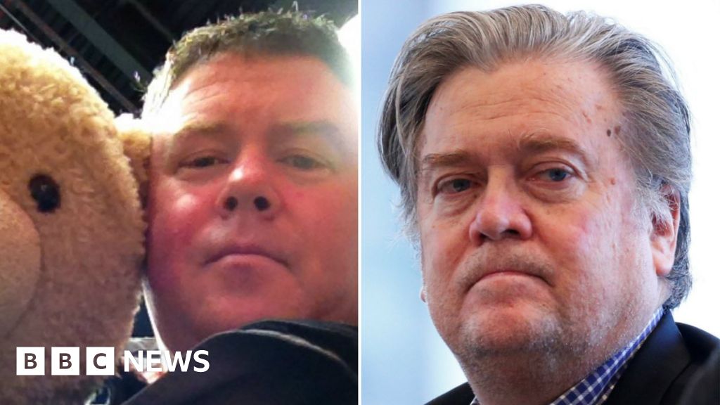 Scottish Steve Bannon mistaken for Trump adviser Stephen Bannon BBC News