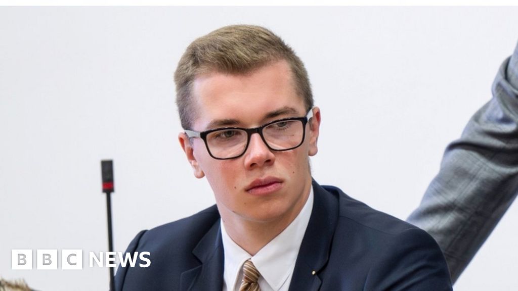 German politician held after Nazi slogan complaint