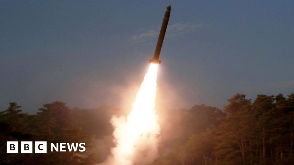 North Korea fires projectiles into sea