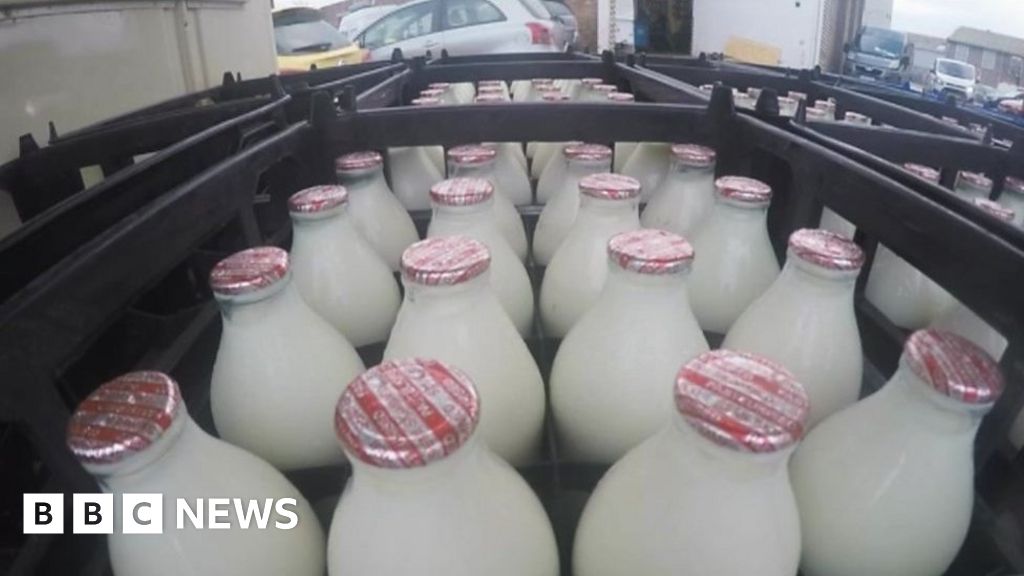 Milkman Inundated With Calls For Milk In Glass Bottles Bbc News 