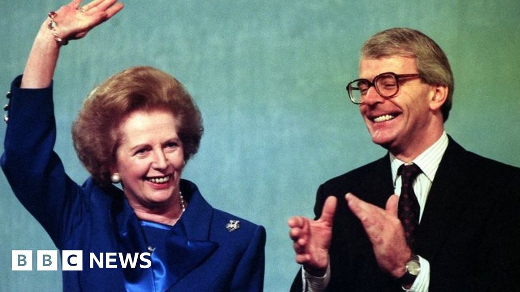 National Archives Thatcher And Major Clashed Over Economy Bbc News