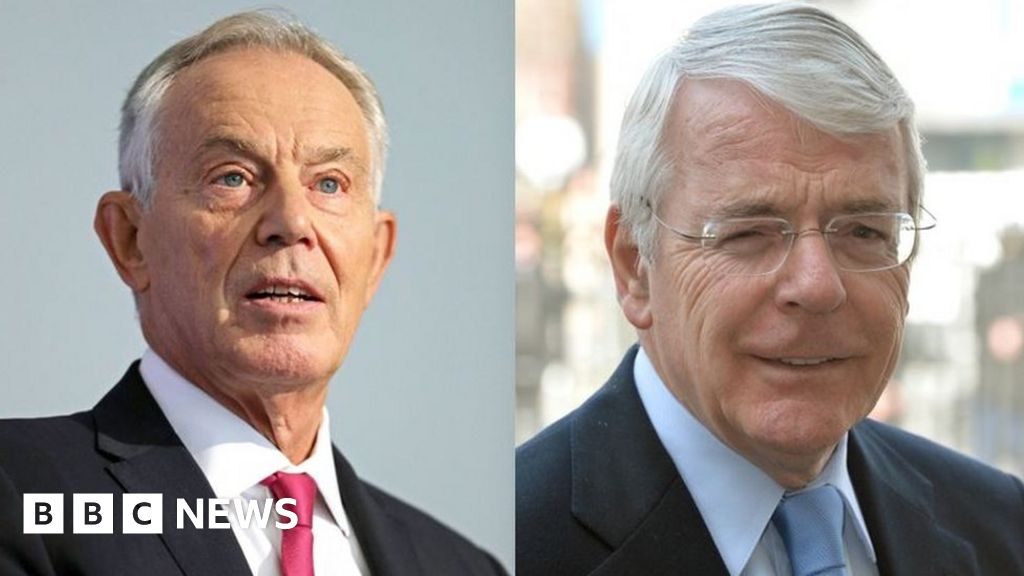 Brexit: Tony Blair and John Major urge MPs to reject bill