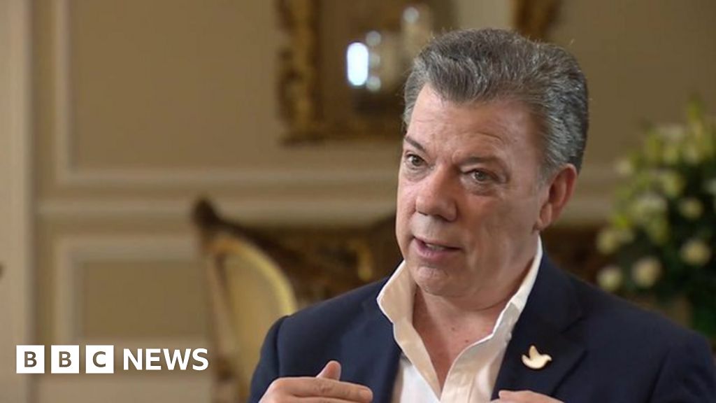 Colombia's President Santos Says Farc Deal Must Rebuild Country - BBC News