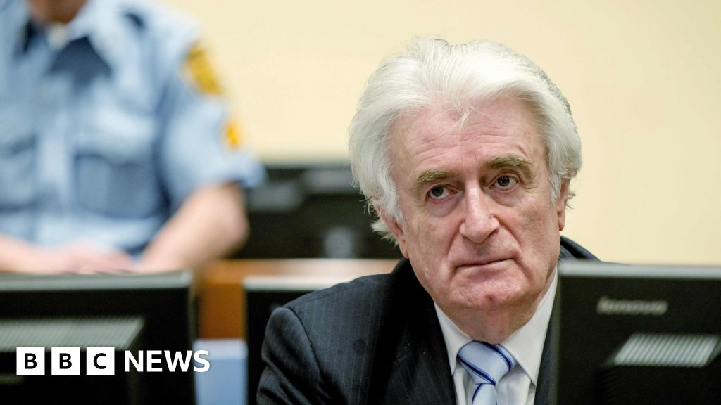 Radovan Karadzic Jailed For Bosnia War Srebrenica Genocide Bbc News