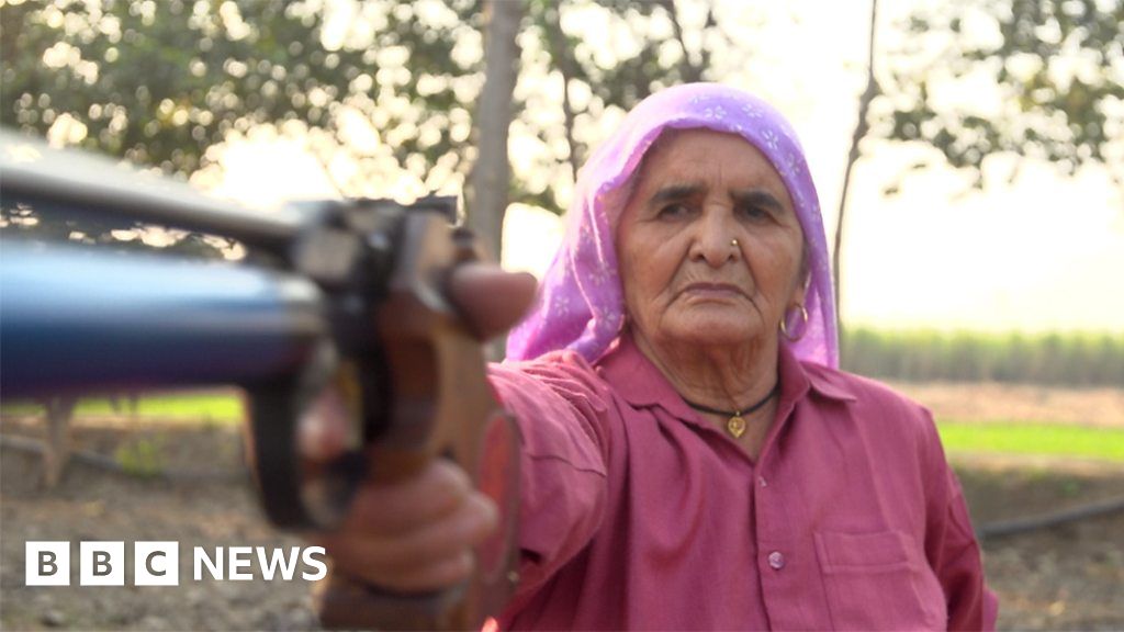 Champion Granny First Picked Up A Gun At 60 Bbc News 