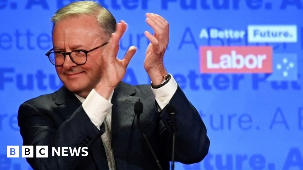 Australia election: Anthony Albanese vows unity after Labor seizes power