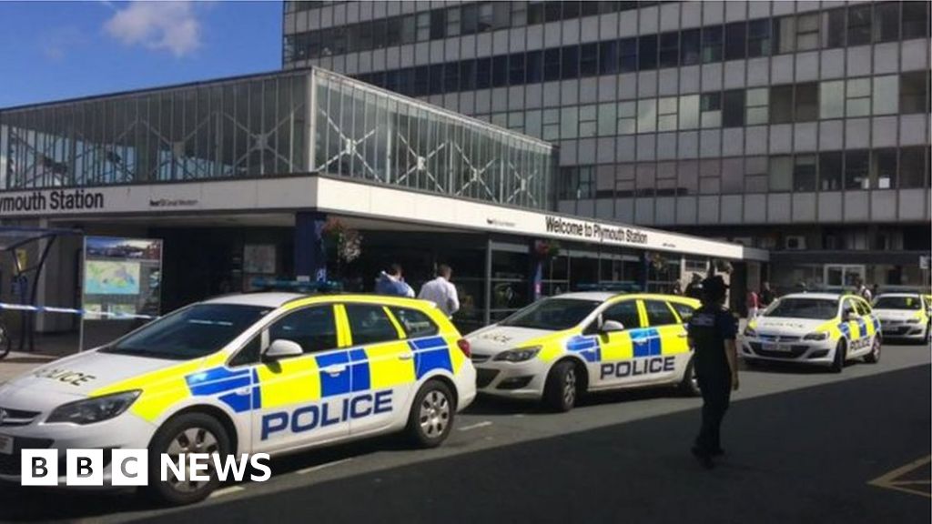Plymouth railway station stabbing Man charged BBC News