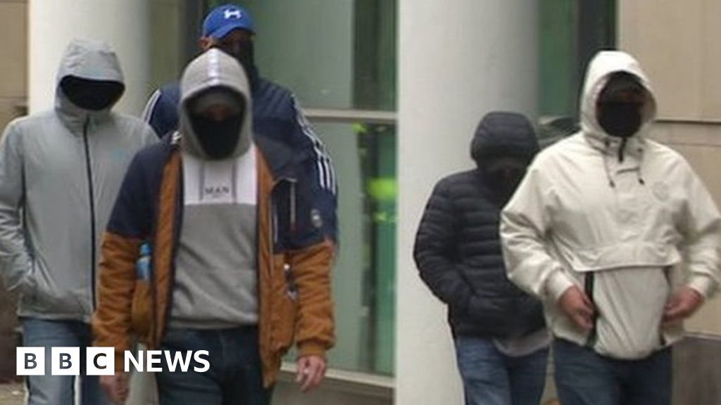 Gary Haggarty Disbelief At Masked Men Inside Belfast Courtroom Bbc News