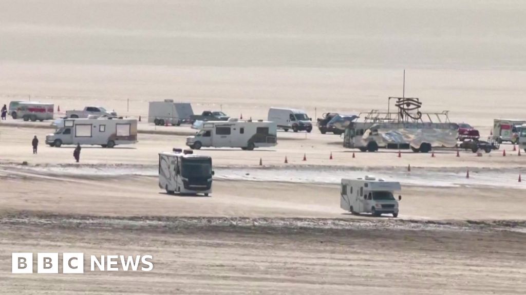 Burning Man exodus begins as boggy conditions improve