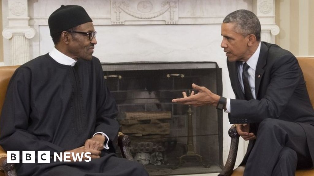 Nigeria's Muhammadu Buhari US 'aided' Boko Haram with arms ban BBC News