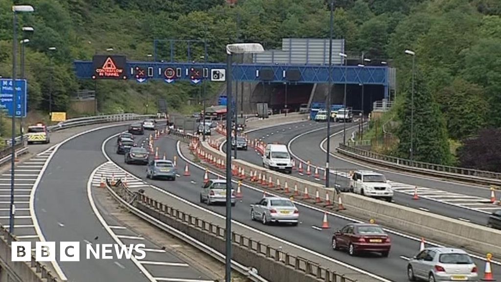 Newport M4 variable speed limit prosecutions to start BBC News