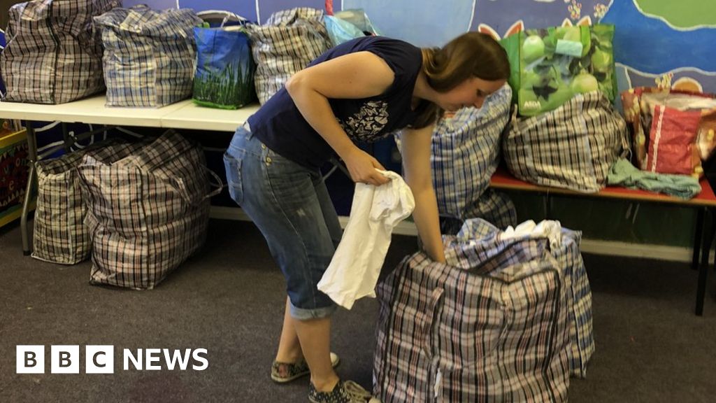 Cannock Free School Uniform Bank Overwhelmed By Demand BBC News