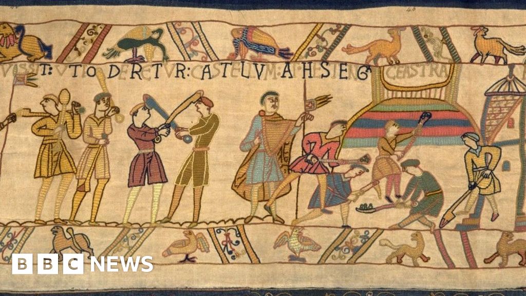 Bayeux Tapestry: The story in six scenes - BBC News