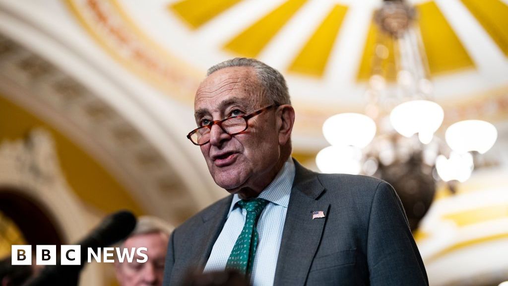 Senate top Democrat Chuck Schumer says he is not stepping down thumbnail