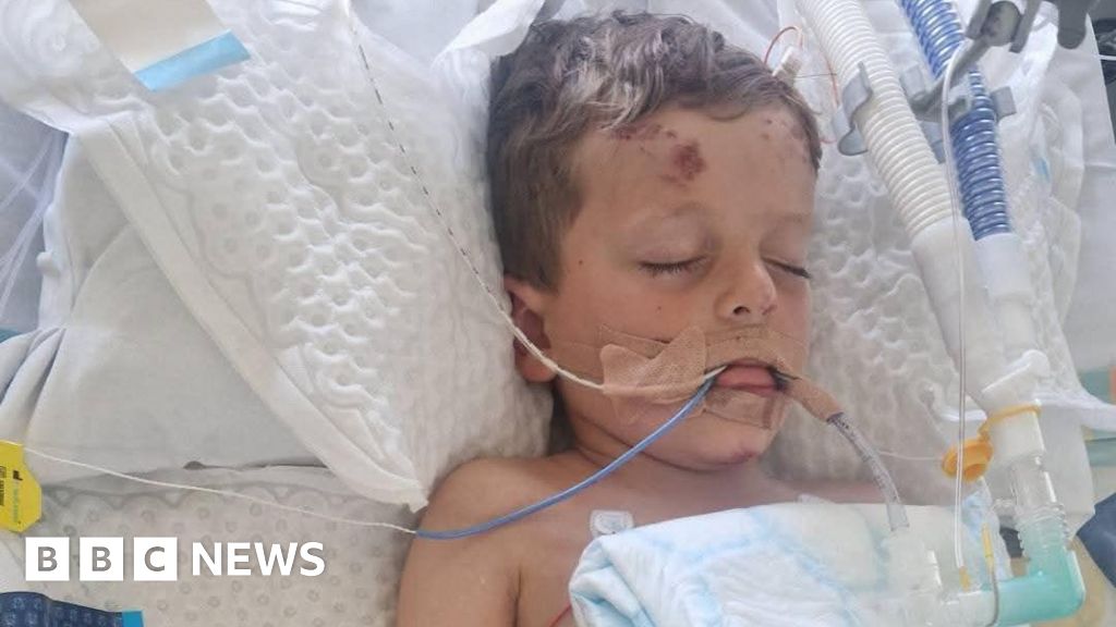 Motorcyclist hit five-year-old boy and fled, court told