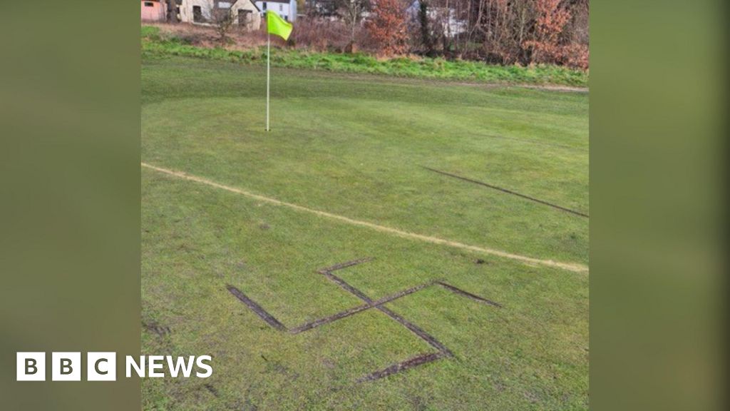 Swastika on Surrey golf course is ‘blatant act of hate’