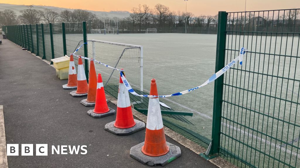 Man questioned after child killed by car on pitch