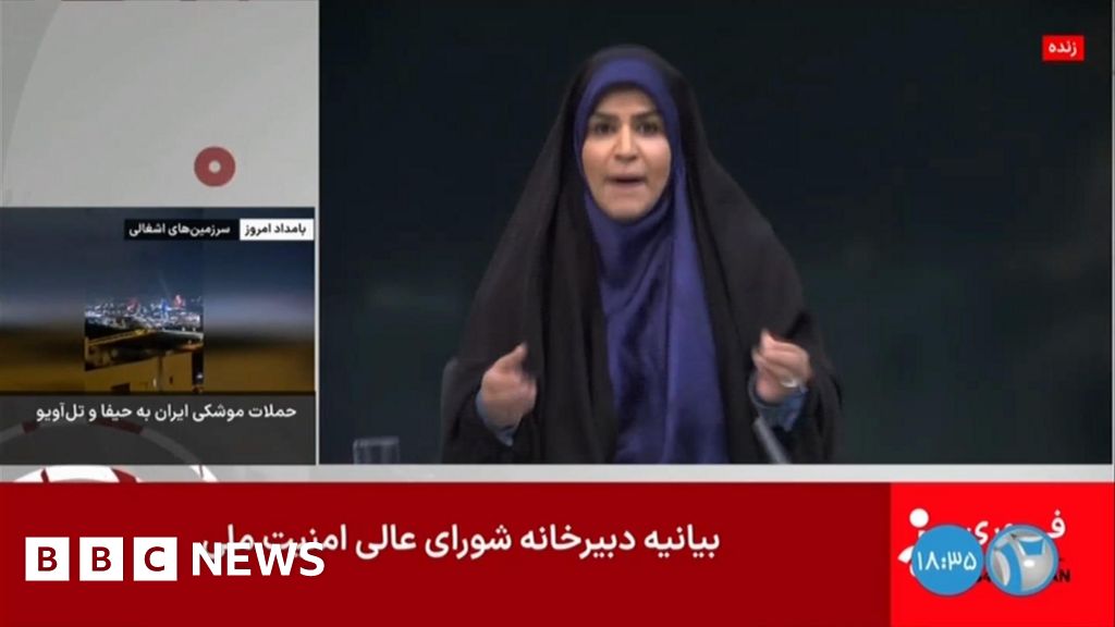 Israel bombs Iran state TV during live broadcast thumbnail