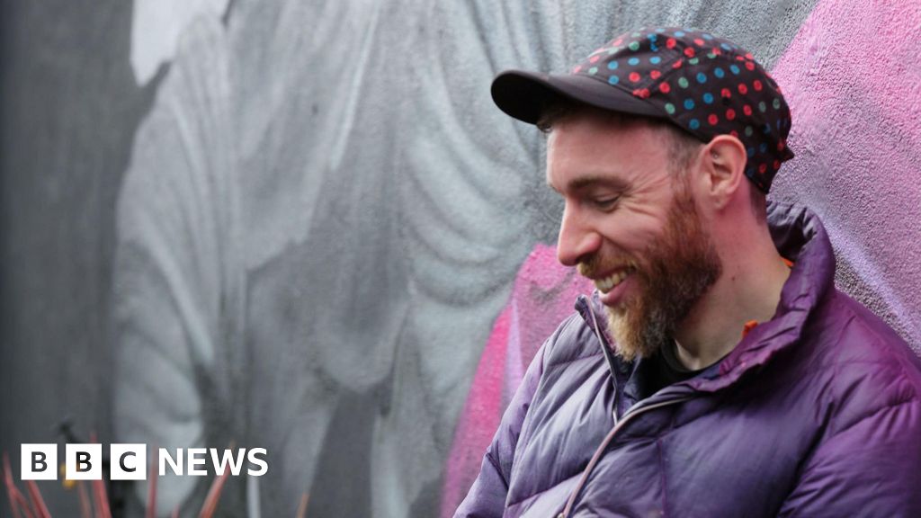 Neon goose mural marks University of Warwick's 60th year