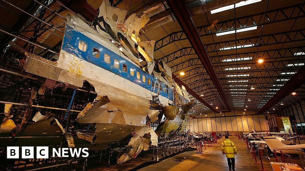 Wreckage of Pan Am 103 Transported to US for Trial