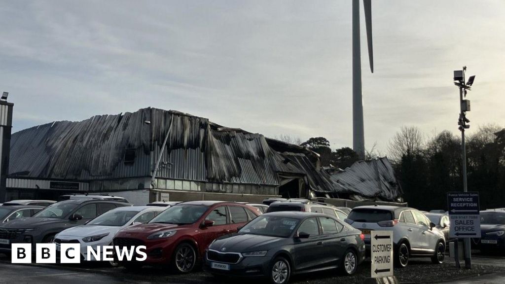 bbc.co.uk - Ross McKee and Kevin Sharkey - Bangor: Fire service say industrial estate blaze was accidental - BBC News