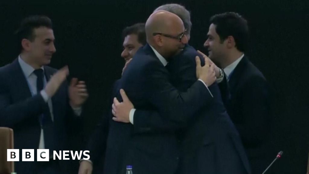 Standing ovation as long awaited COP29 finance deal agreed