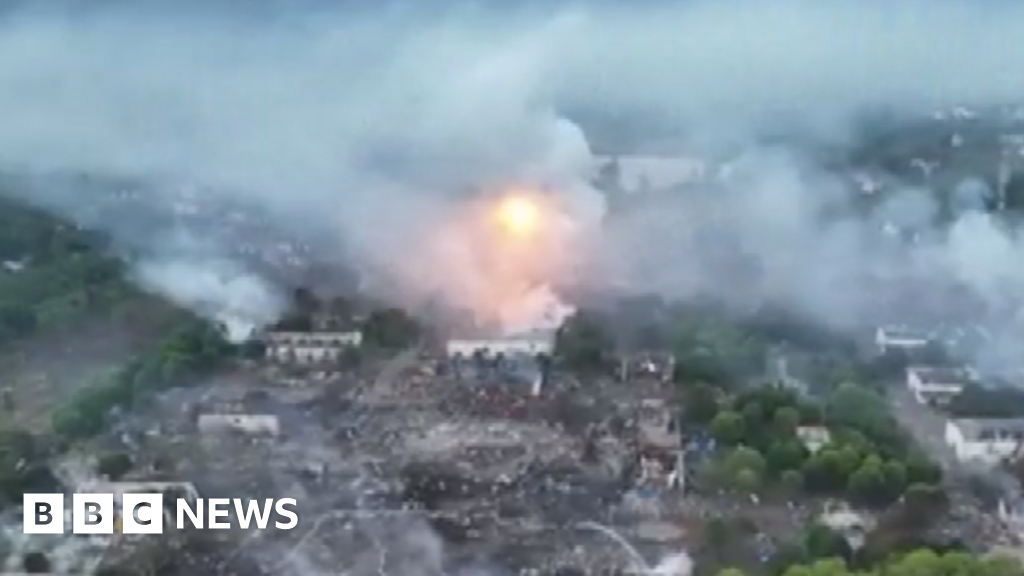 China: 21 dead after explosion at fireworks factory