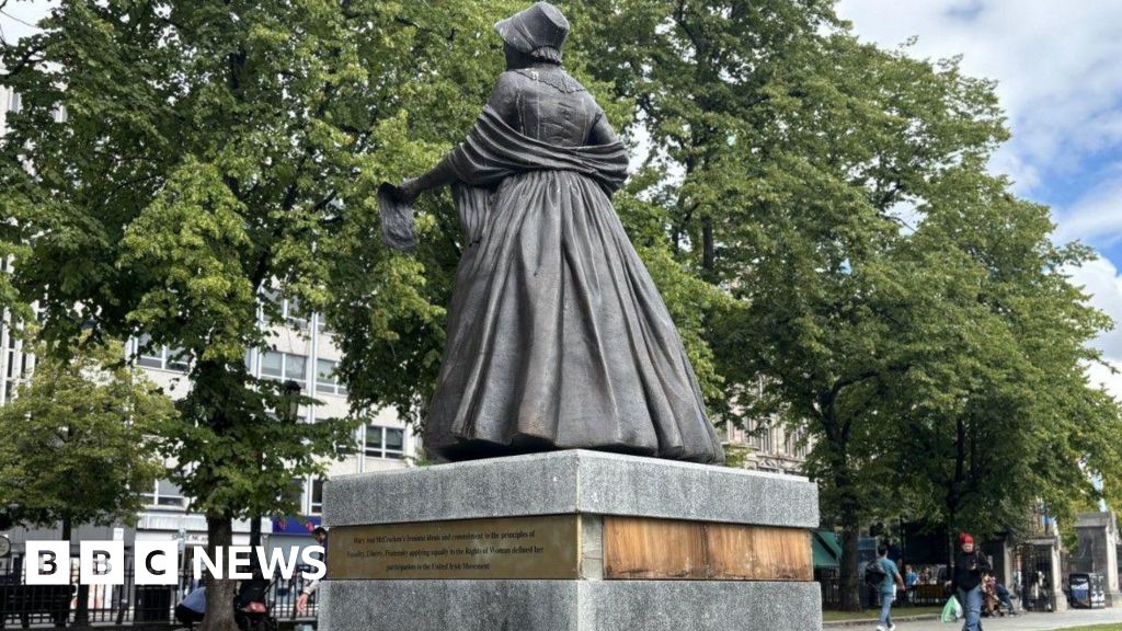 Mary Ann McCracken Statue Vandalised at Belfast City Hall, Police Investigate