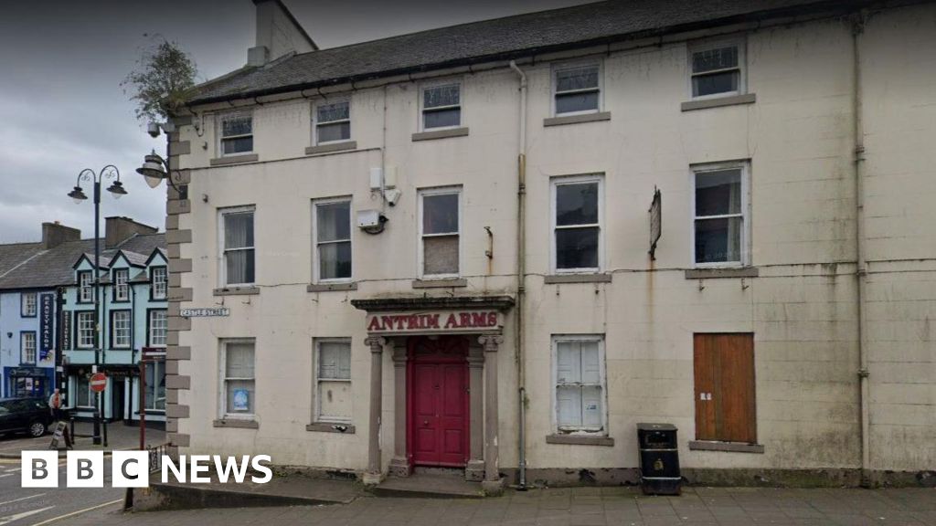 Ballycastle Fears over structure of former Antrim Arms Hotel