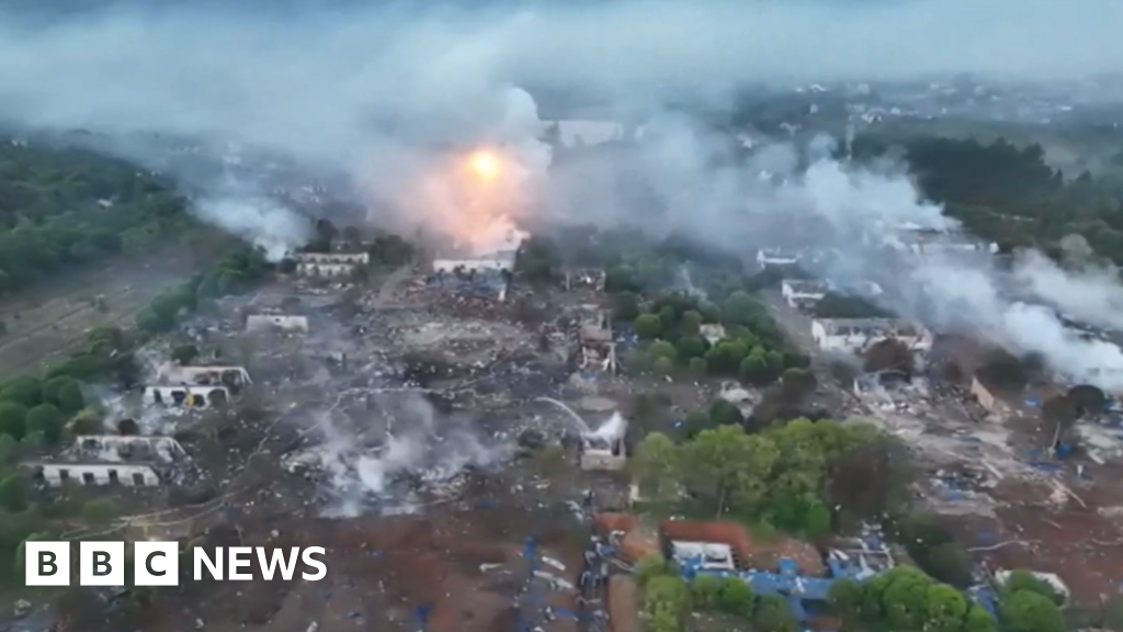 Explosion at China fireworks factory kills 21 people