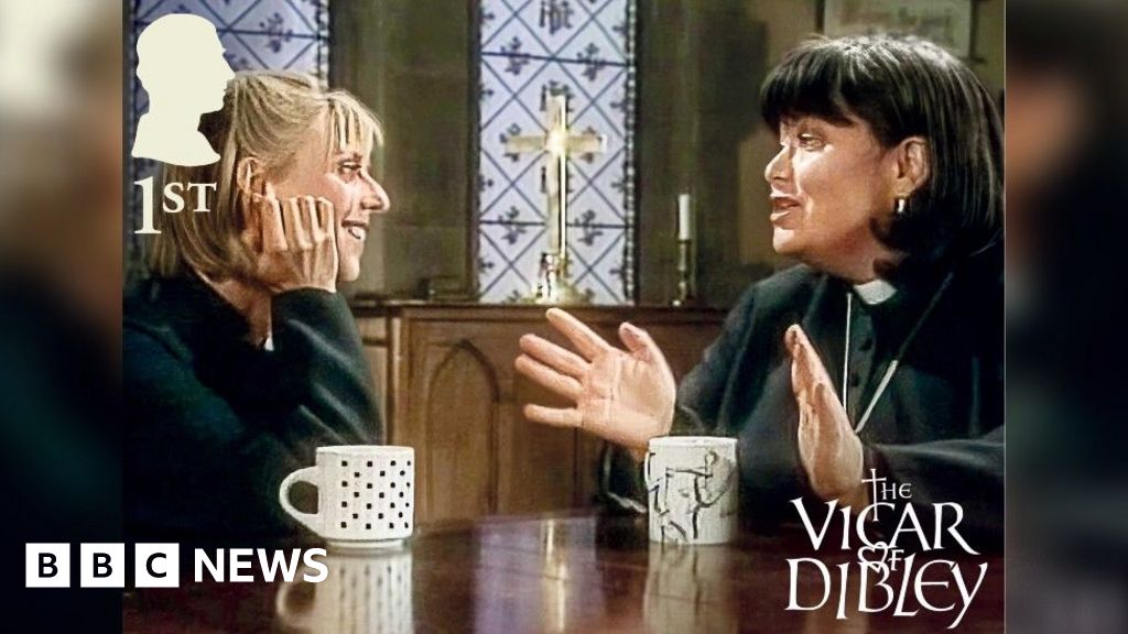 Vicar of Dibley stamps launched by Royal Mail